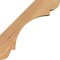 Ekena Millwork 3 1/2"W x 10"D x 10"H Olympic Smooth Knee Brace, Western Red Cedar BRC04X10X10OLY00SWR - alternate 3